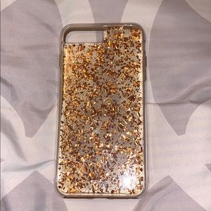 Clear Rose Gold iPhone 7 Plus case